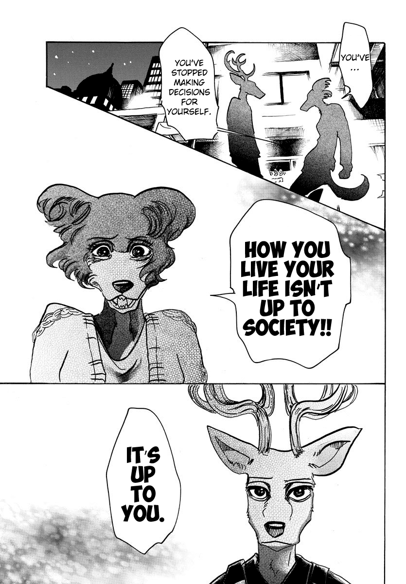 Beastars Chapter 57 page 18 - Chapter 57: Two Hearts in Harmony