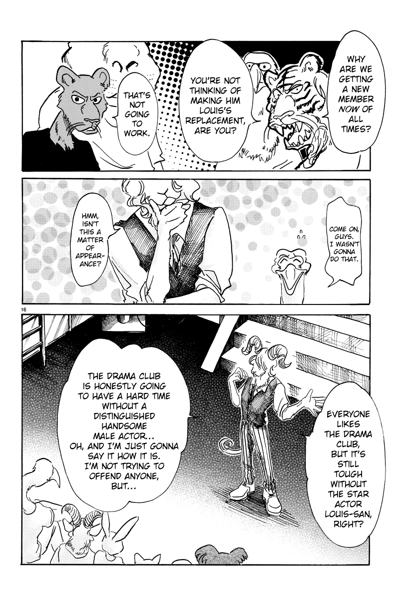 Beastars Chapter 58 page 16 - Chapter 58: A Drop of Milk in Black Coffee