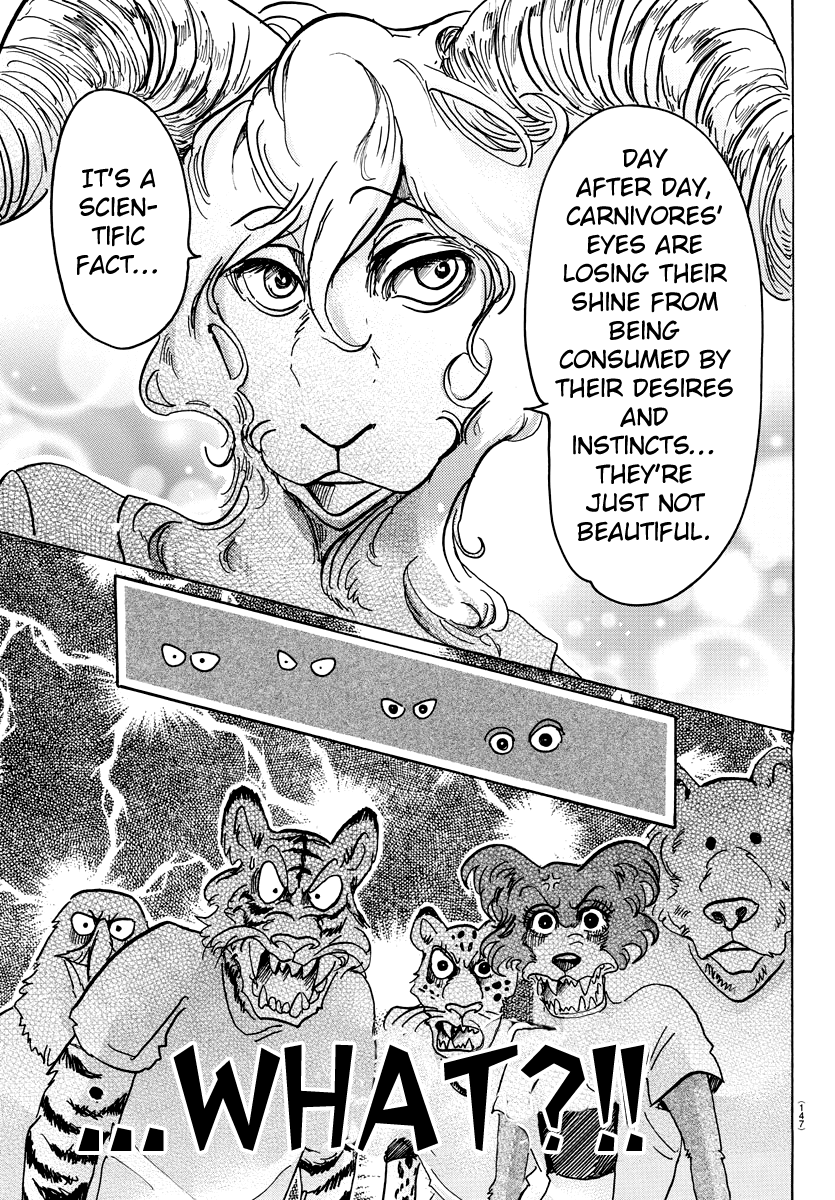 Beastars Chapter 58 page 17 - Chapter 58: A Drop of Milk in Black Coffee
