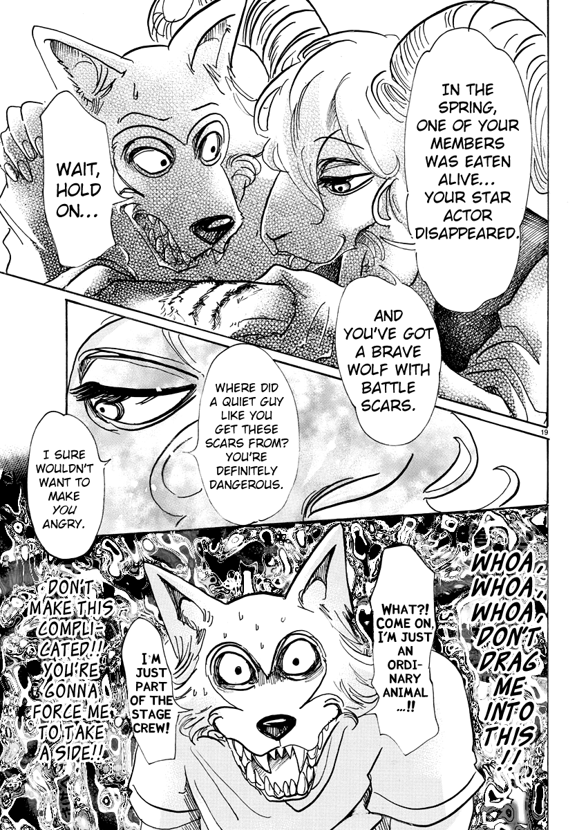 Beastars Chapter 58 page 19 - Chapter 58: A Drop of Milk in Black Coffee