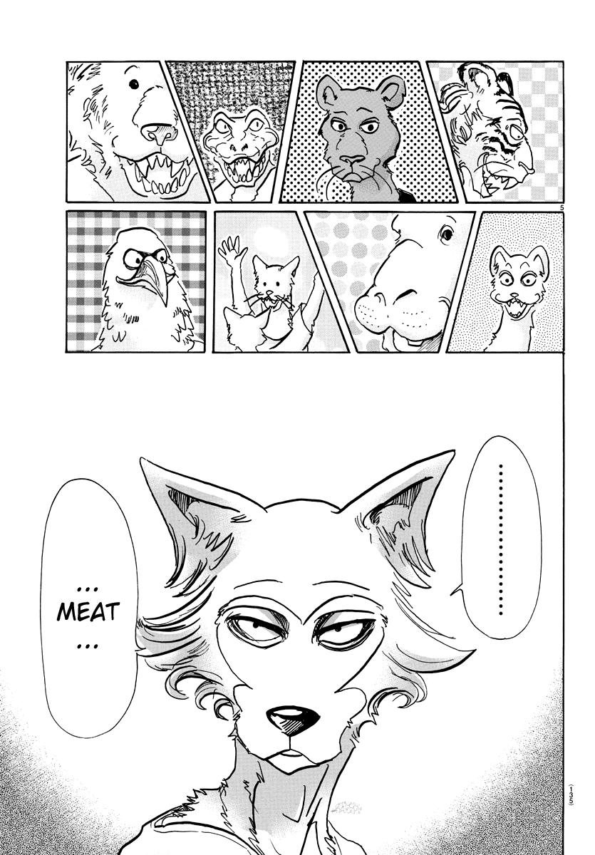 Beastars Chapter 58 page 5 - Chapter 58: A Drop of Milk in Black Coffee