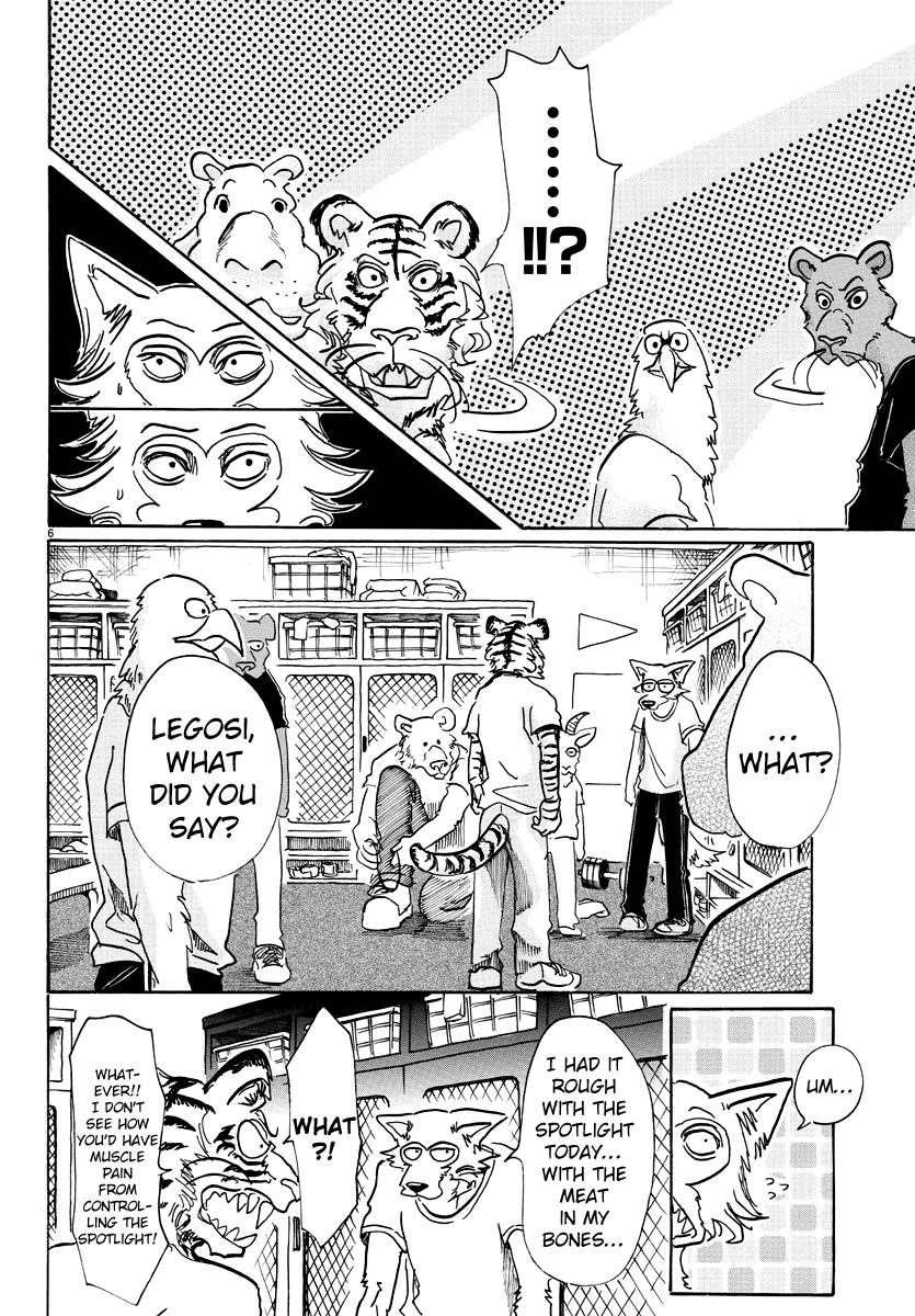 Beastars Chapter 58 page 6 - Chapter 58: A Drop of Milk in Black Coffee