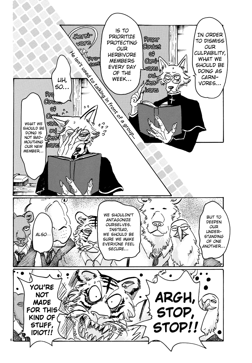 Beastars Chapter 59 page 7 - Chapter 59: Raison d'etre of a Glorifier