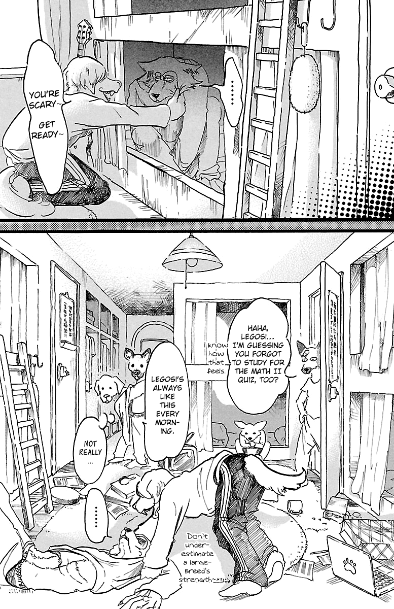 Beastars Chapter 6 page 3 - Chapter 6: A Star Among Beasts