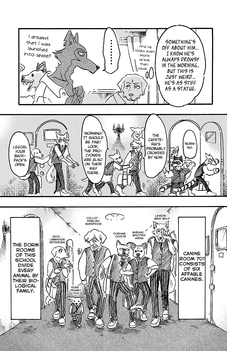 Beastars Chapter 6 page 4 - Chapter 6: A Star Among Beasts