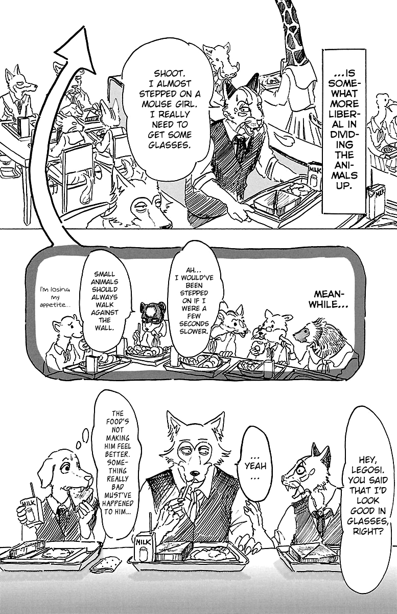 Beastars Chapter 6 page 7 - Chapter 6: A Star Among Beasts