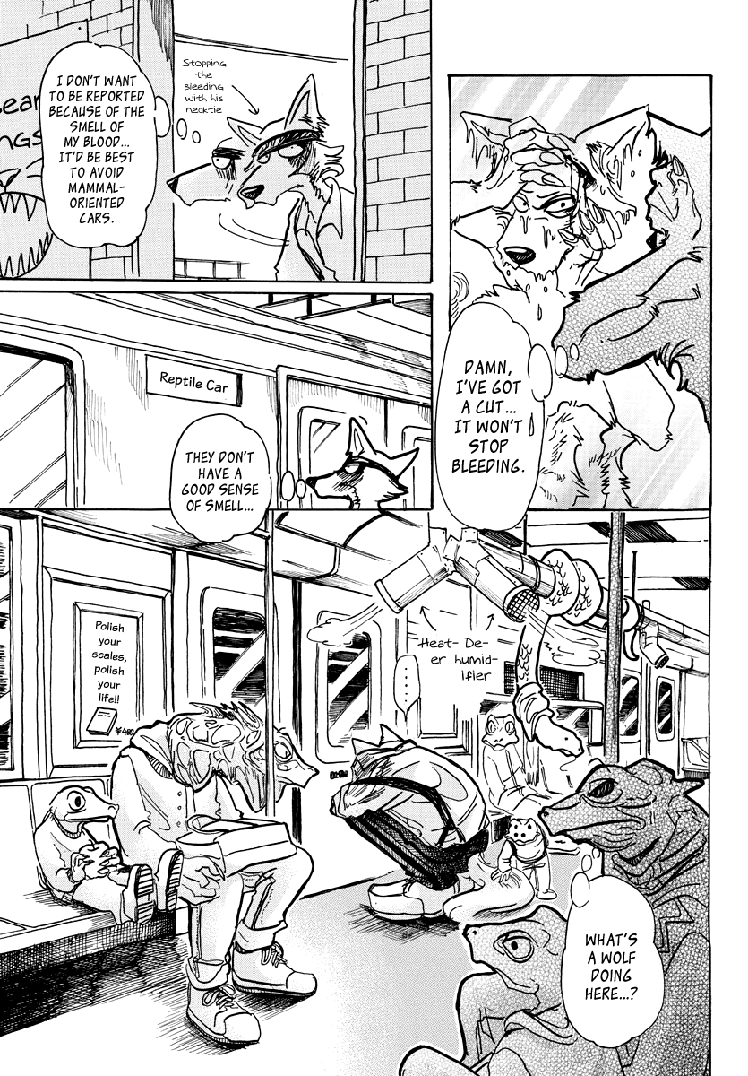Beastars Chapter 61 page 13 - Chapter 61: You're LIke a Moth Flying Under the Moonlight
