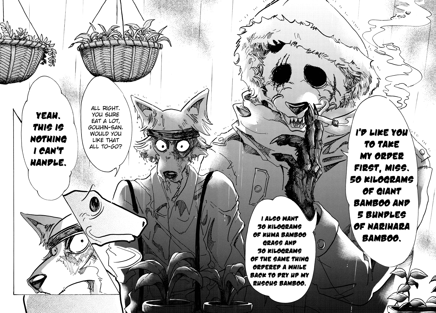 Beastars Chapter 61 page 16 - Chapter 61: You're LIke a Moth Flying Under the Moonlight