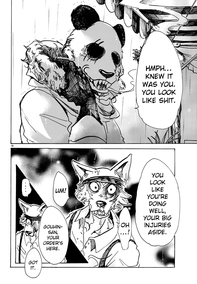 Beastars Chapter 61 page 17 - Chapter 61: You're LIke a Moth Flying Under the Moonlight