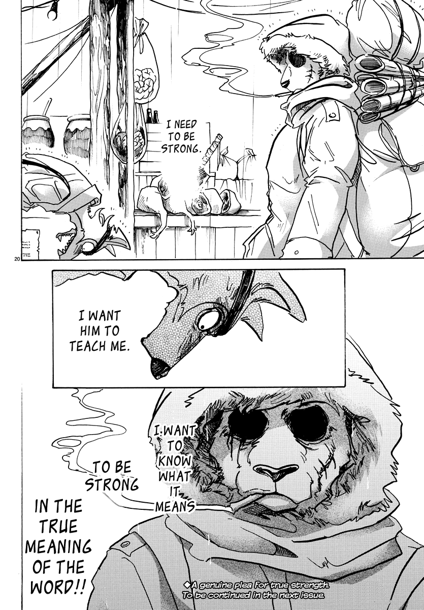 Beastars Chapter 61 page 19 - Chapter 61: You're LIke a Moth Flying Under the Moonlight