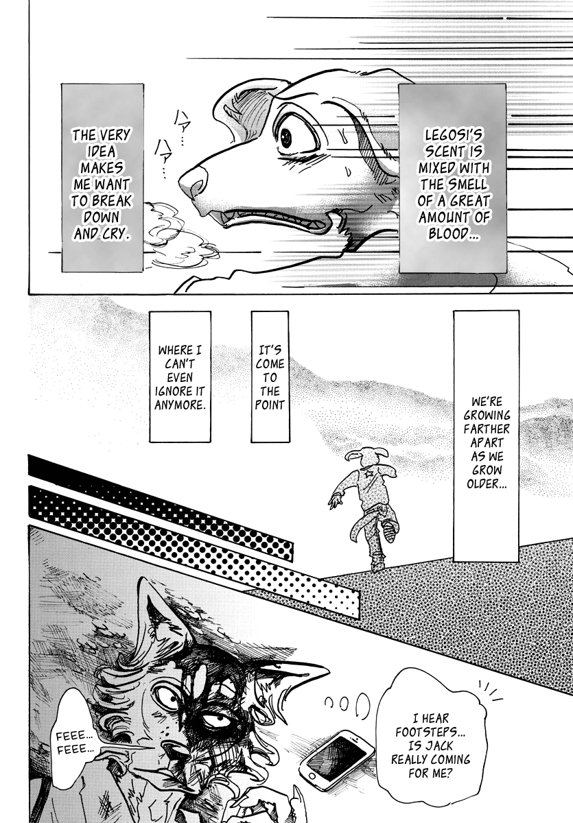 Beastars Chapter 61 page 4 - Chapter 61: You're LIke a Moth Flying Under the Moonlight