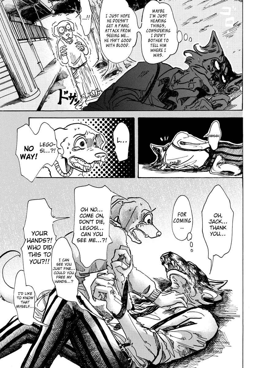 Beastars Chapter 61 page 5 - Chapter 61: You're LIke a Moth Flying Under the Moonlight