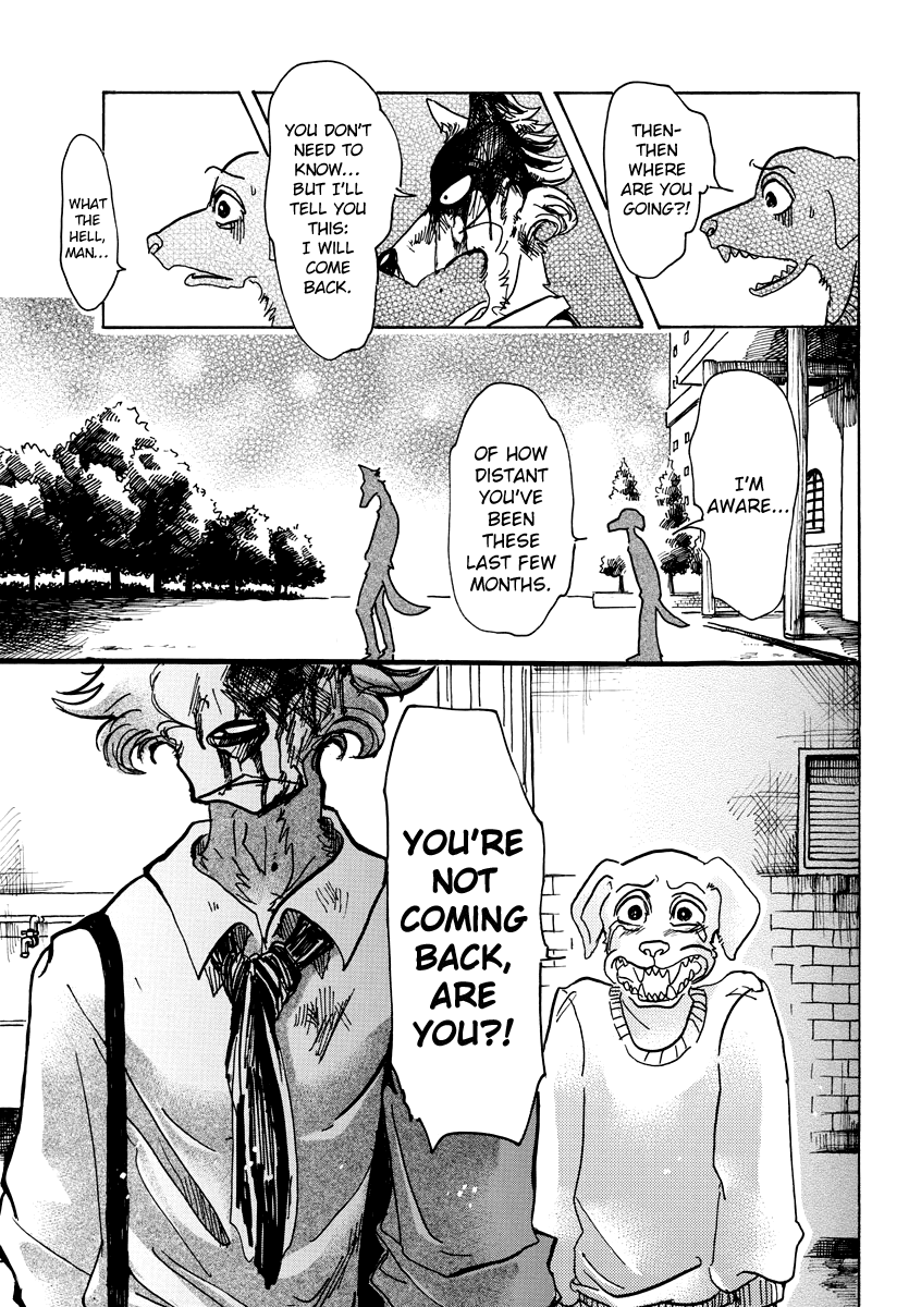 Beastars Chapter 61 page 7 - Chapter 61: You're LIke a Moth Flying Under the Moonlight