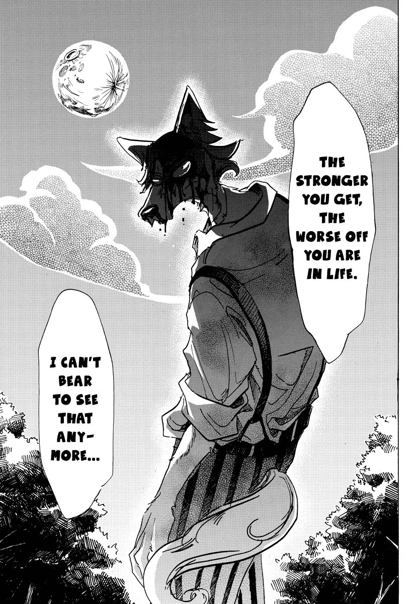 Beastars Chapter 61 page 9 - Chapter 61: You're LIke a Moth Flying Under the Moonlight