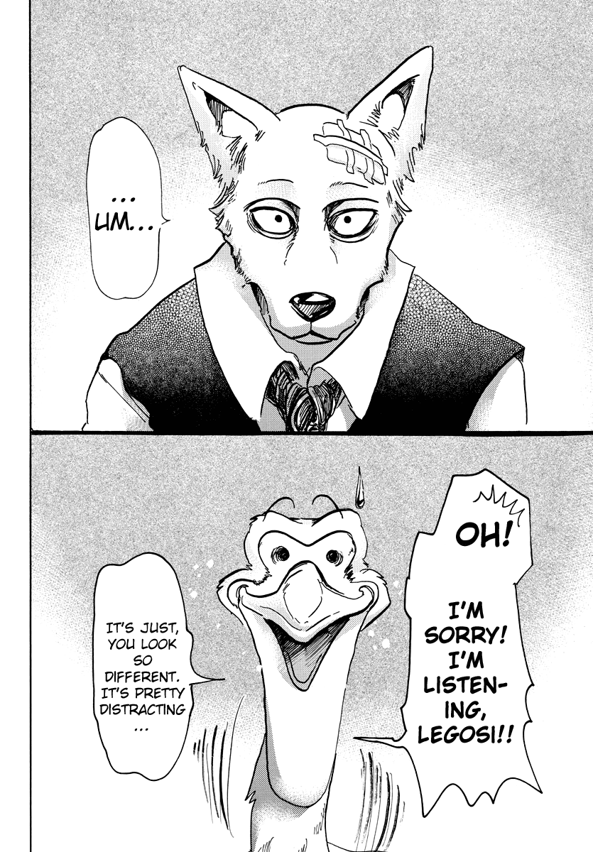 Beastars Chapter 62 page 13 - Chapter 62: The Resolve to Change Your Appearance