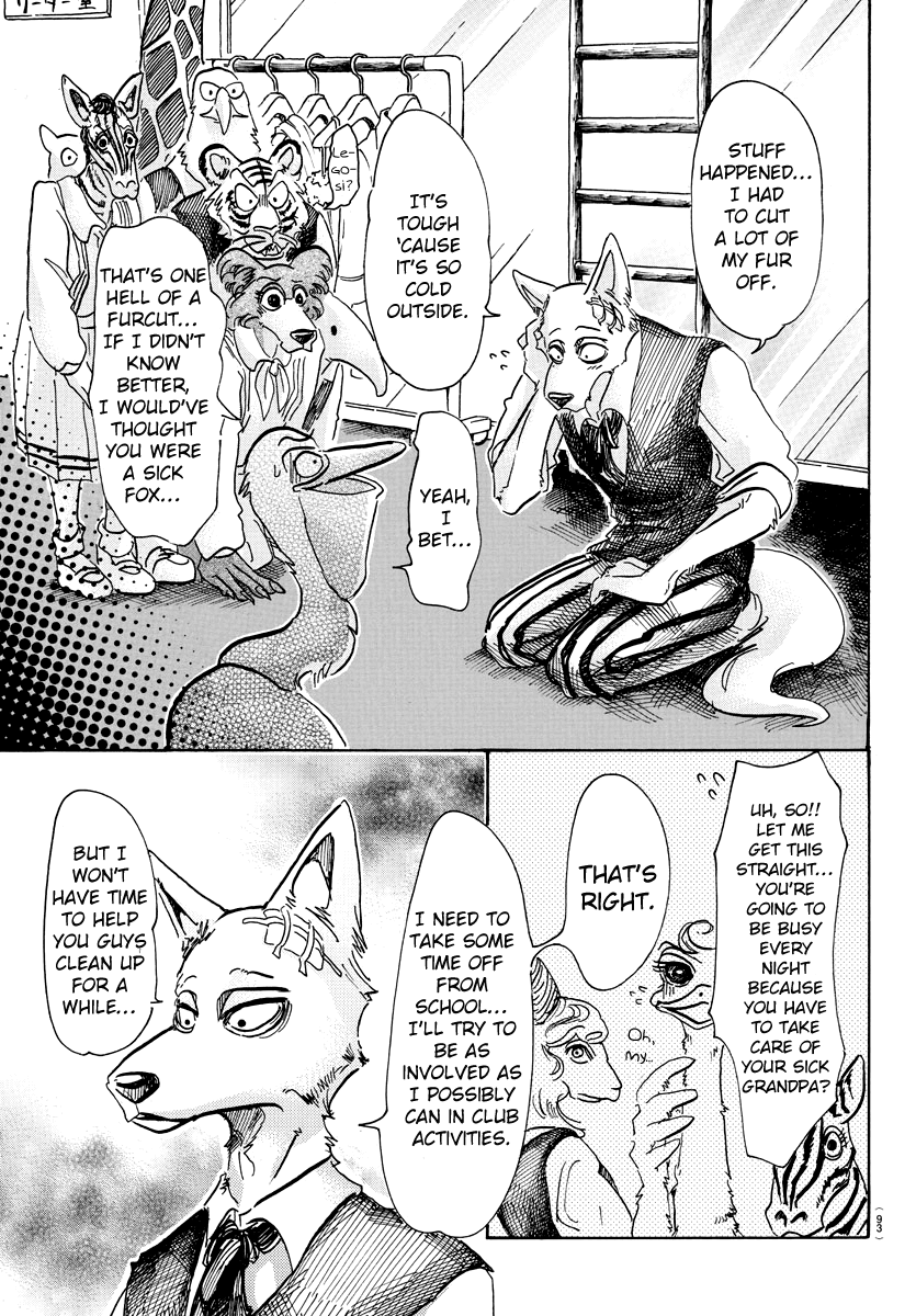 Beastars Chapter 62 page 14 - Chapter 62: The Resolve to Change Your Appearance