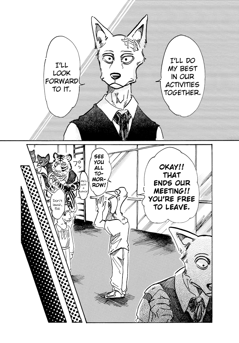 Beastars Chapter 62 page 17 - Chapter 62: The Resolve to Change Your Appearance