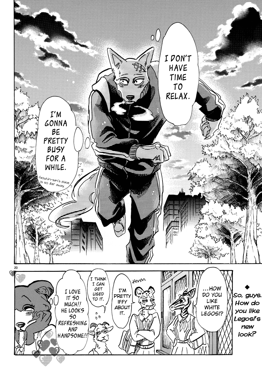 Beastars Chapter 62 page 19 - Chapter 62: The Resolve to Change Your Appearance