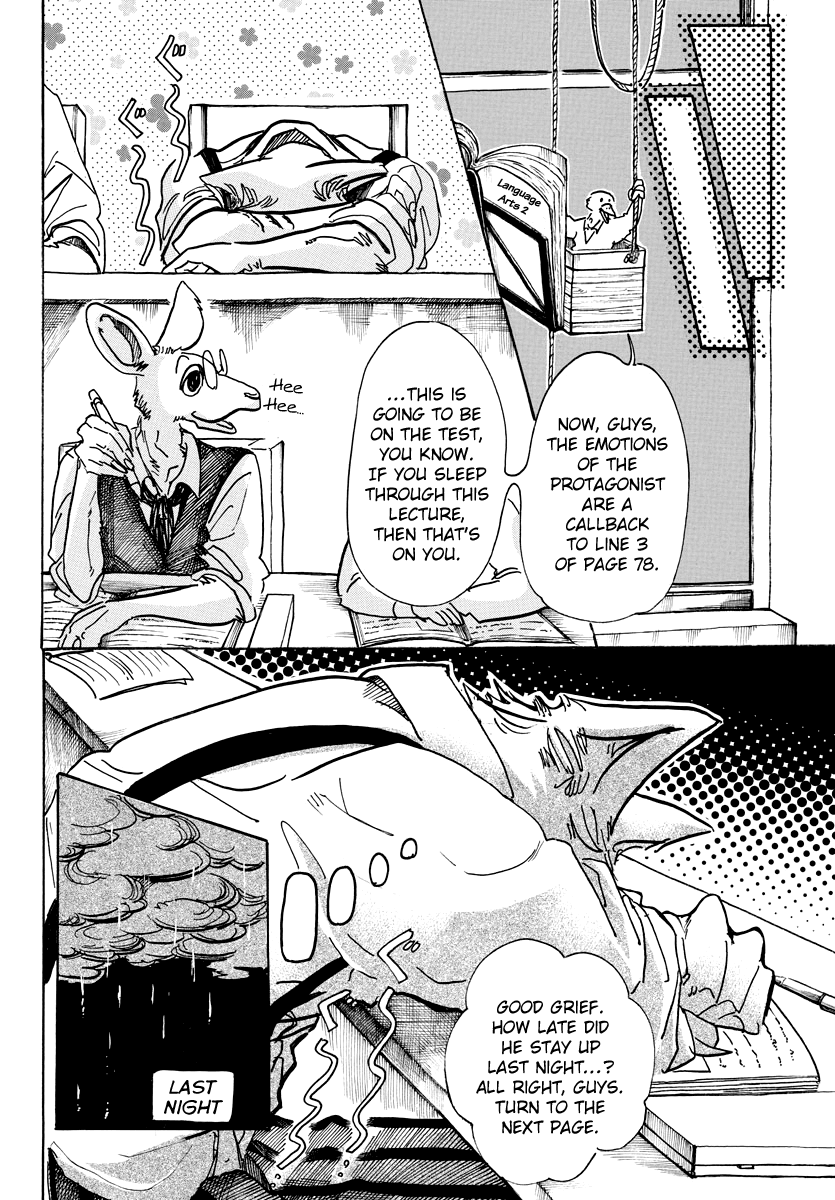 Beastars Chapter 62 page 3 - Chapter 62: The Resolve to Change Your Appearance