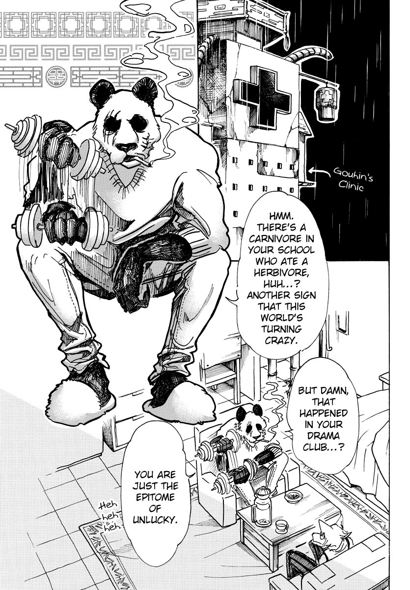 Beastars Chapter 62 page 4 - Chapter 62: The Resolve to Change Your Appearance