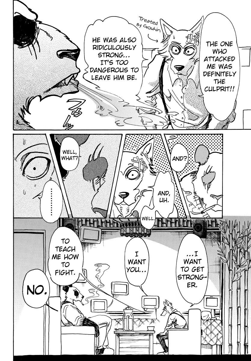 Beastars Chapter 62 page 5 - Chapter 62: The Resolve to Change Your Appearance