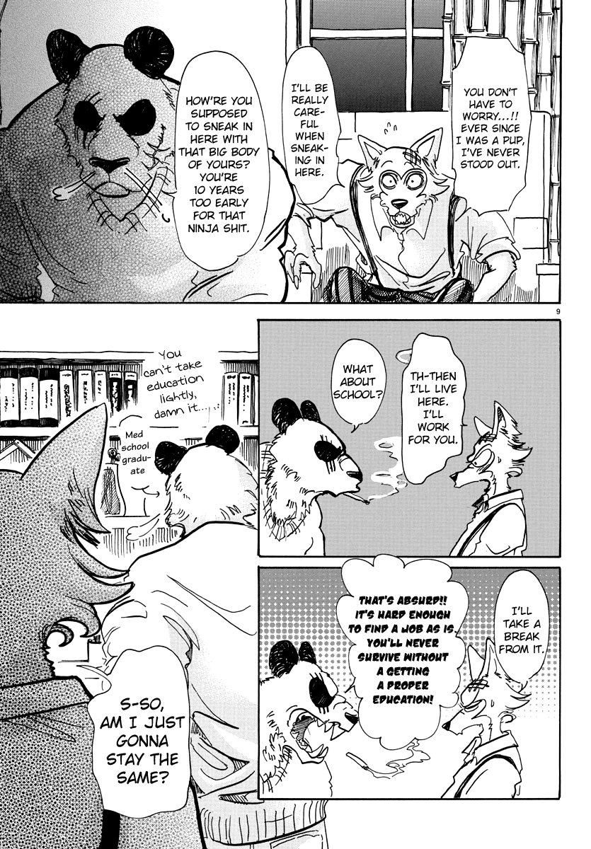 Beastars Chapter 62 page 8 - Chapter 62: The Resolve to Change Your Appearance