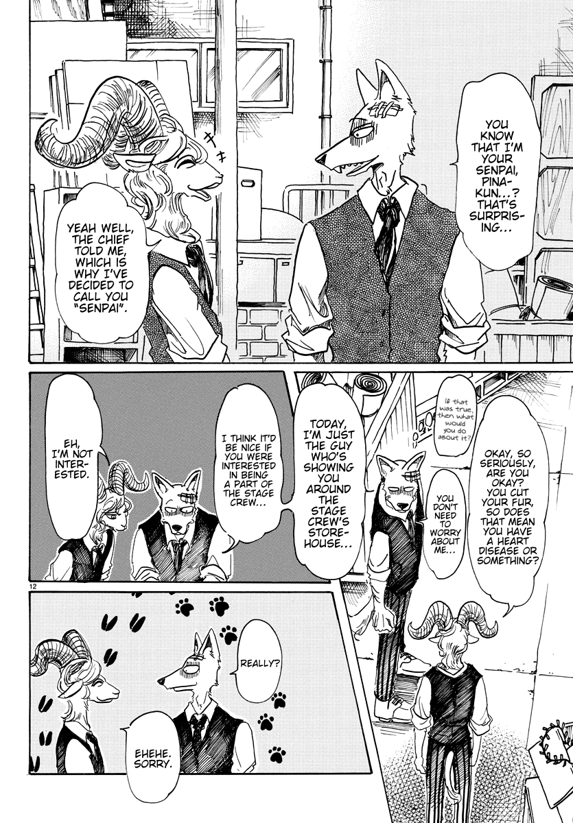 Beastars Chapter 63 page 12 - Chapter 63: Lighting Oil on Fire!