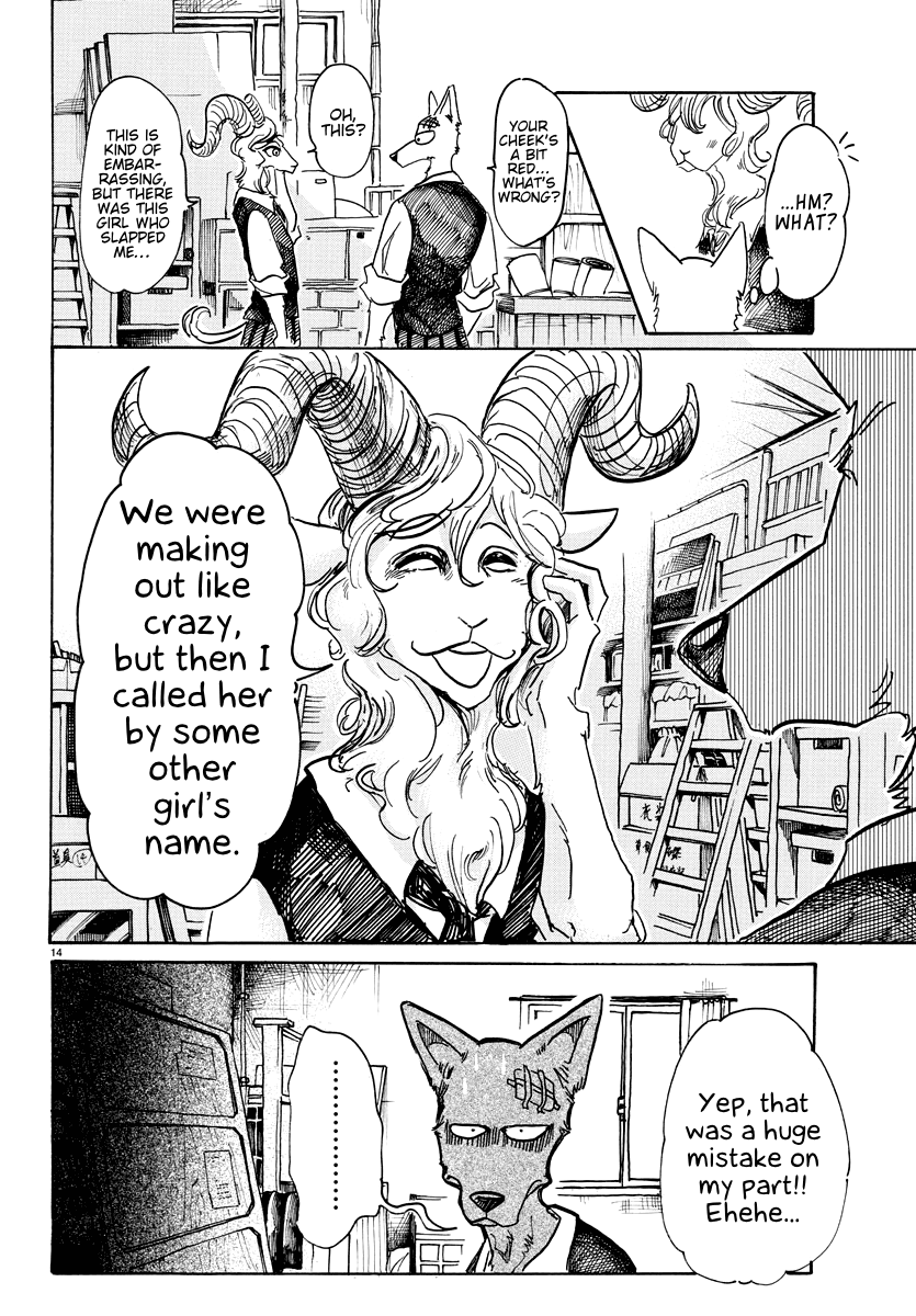 Beastars Chapter 63 page 14 - Chapter 63: Lighting Oil on Fire!