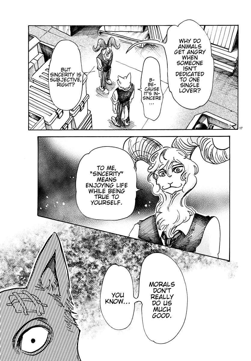 Beastars Chapter 63 page 17 - Chapter 63: Lighting Oil on Fire!