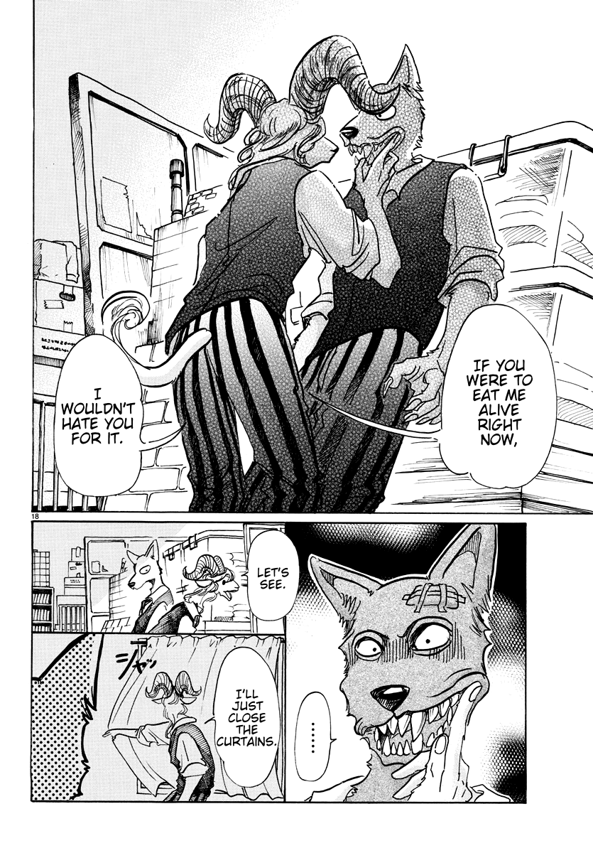 Beastars Chapter 63 page 18 - Chapter 63: Lighting Oil on Fire!