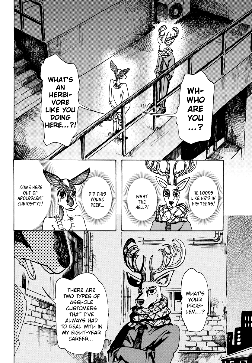 Beastars Chapter 64 page 12 - Chapter 64: A Dancer Does Not Need Pointe Shoes