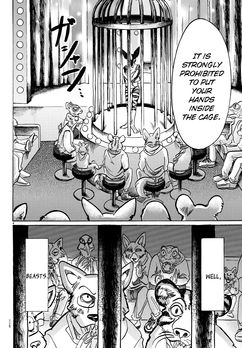 Beastars Chapter 64 page 4 - Chapter 64: A Dancer Does Not Need Pointe Shoes
