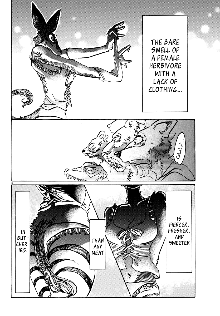 Beastars Chapter 64 page 6 - Chapter 64: A Dancer Does Not Need Pointe Shoes