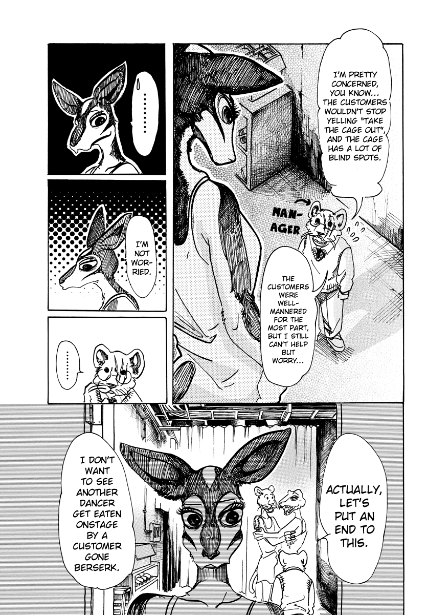 Beastars Chapter 64 page 9 - Chapter 64: A Dancer Does Not Need Pointe Shoes