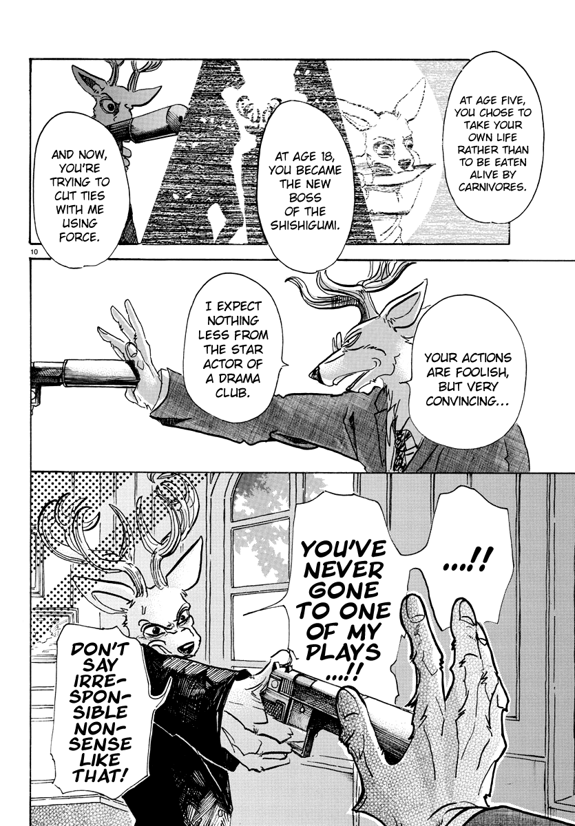 Beastars Chapter 65 page 10 - Chapter 65: The Value of Nonexistent Genes