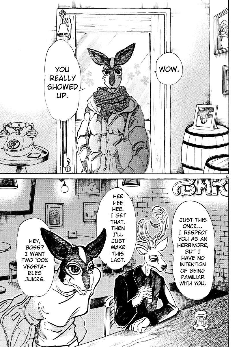Beastars Chapter 65 page 13 - Chapter 65: The Value of Nonexistent Genes