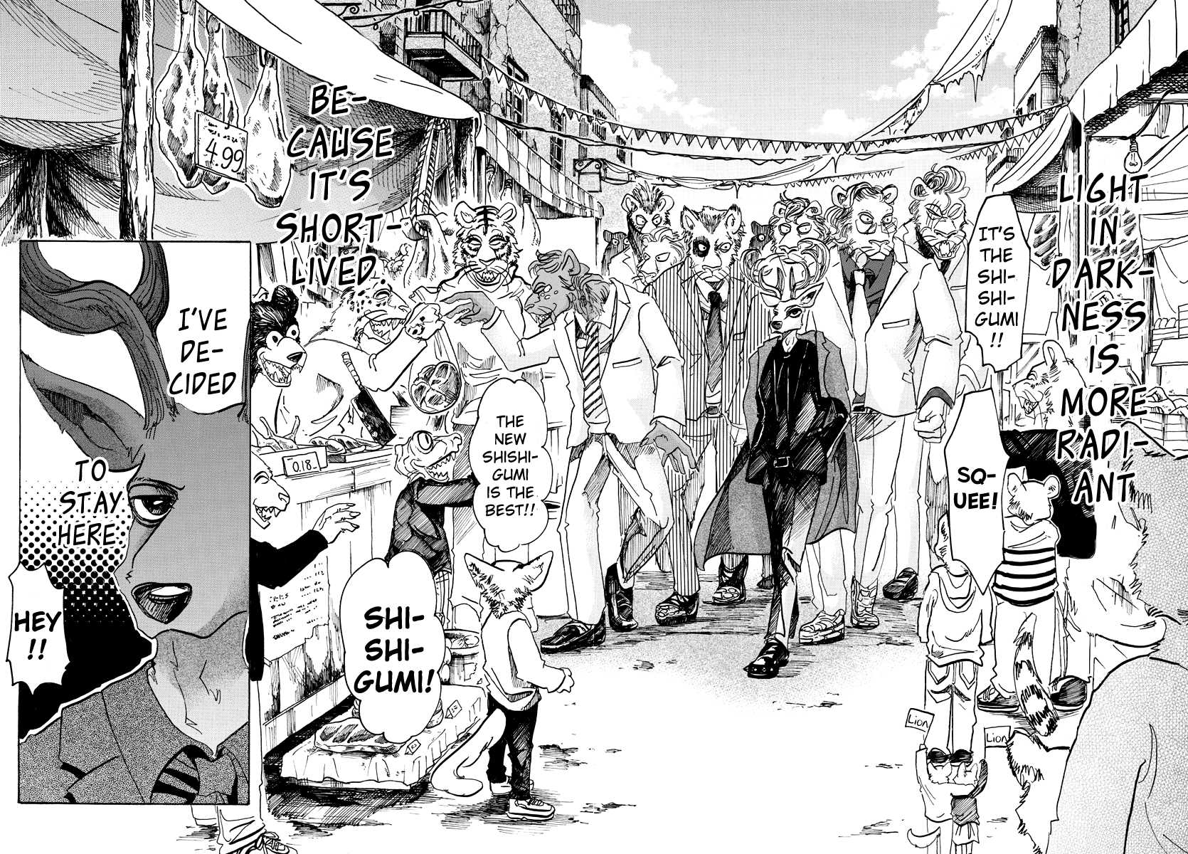 Beastars Chapter 65 page 18 - Chapter 65: The Value of Nonexistent Genes