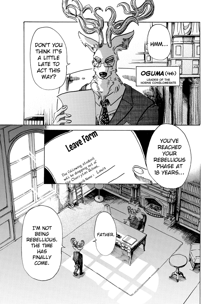 Beastars Chapter 65 page 3 - Chapter 65: The Value of Nonexistent Genes