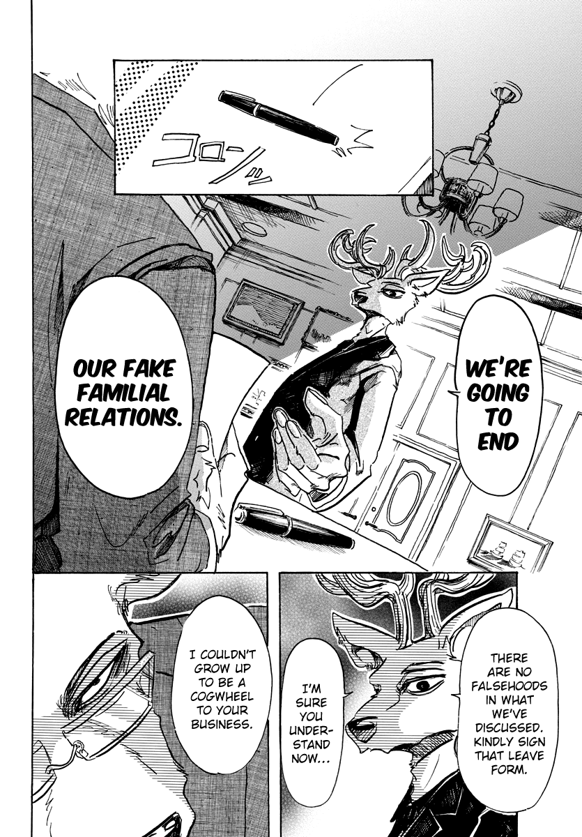 Beastars Chapter 65 page 4 - Chapter 65: The Value of Nonexistent Genes