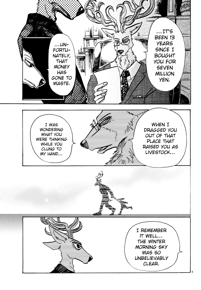 Beastars Chapter 65 page 5 - Chapter 65: The Value of Nonexistent Genes