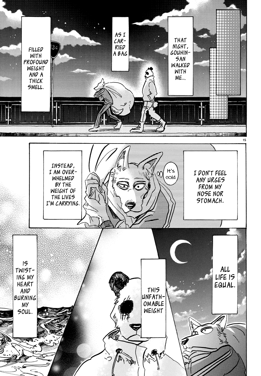 Beastars Chapter 66 page 15 - Chapter 66: A Burial in a Windy Coast