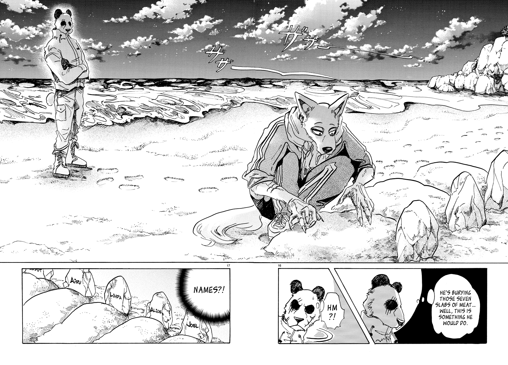 Beastars Chapter 66 page 16 - Chapter 66: A Burial in a Windy Coast