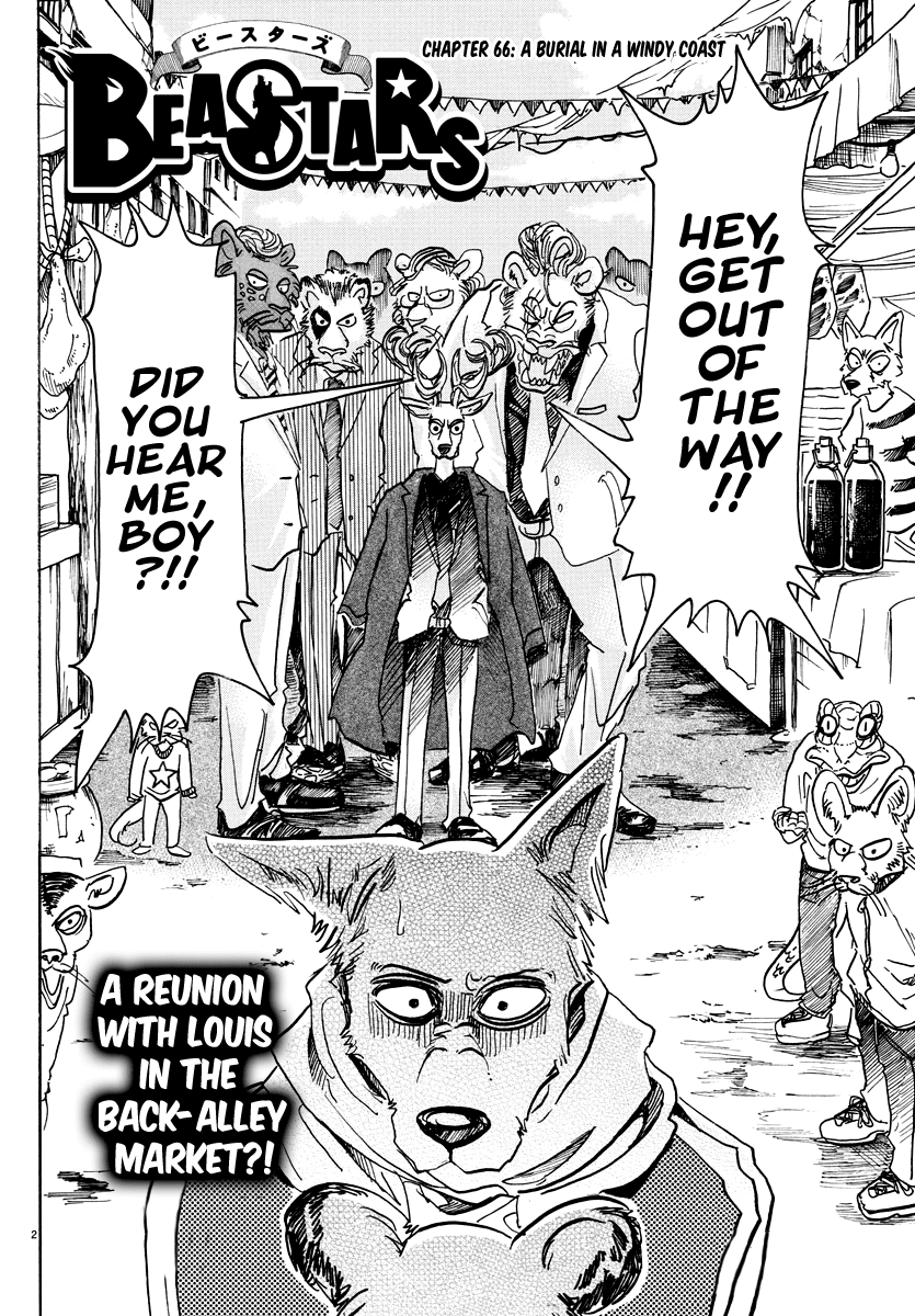 Beastars Chapter 66 page 2 - Chapter 66: A Burial in a Windy Coast