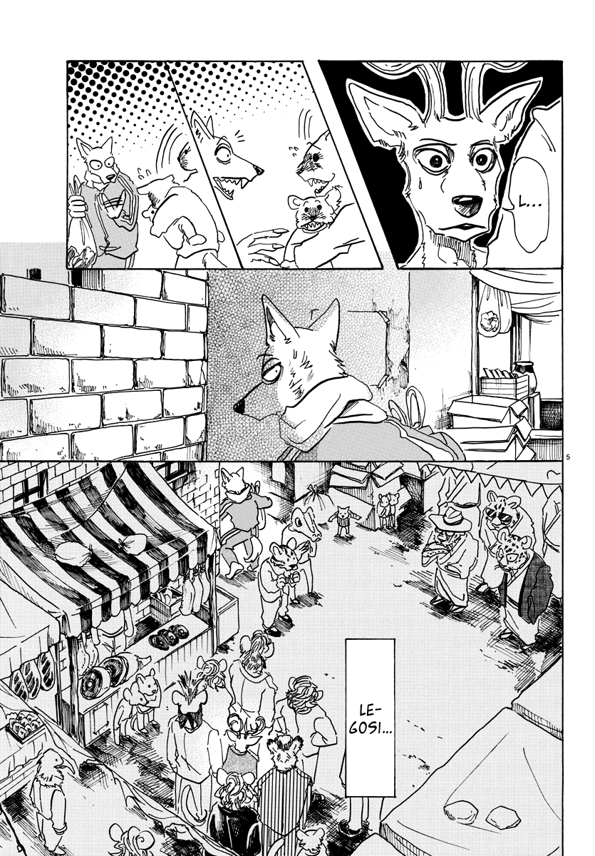Beastars Chapter 66 page 5 - Chapter 66: A Burial in a Windy Coast