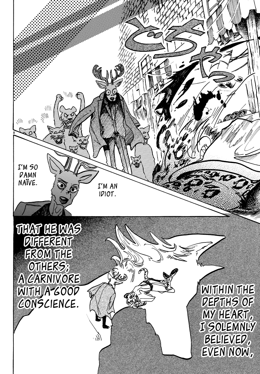 Beastars Chapter 66 page 8 - Chapter 66: A Burial in a Windy Coast