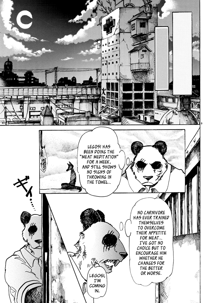 Beastars Chapter 66 page 9 - Chapter 66: A Burial in a Windy Coast