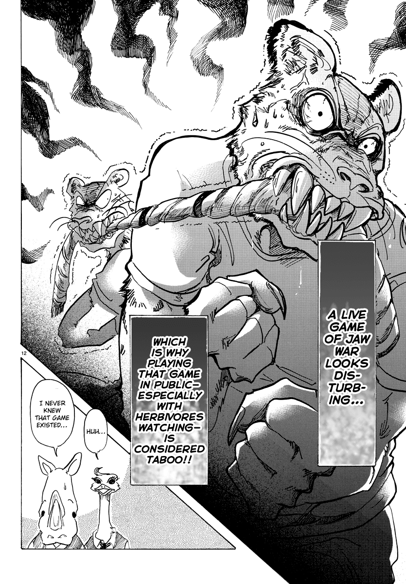 Beastars Chapter 67 page 13 - Chapter 67: Alternating the Currents of Dentition