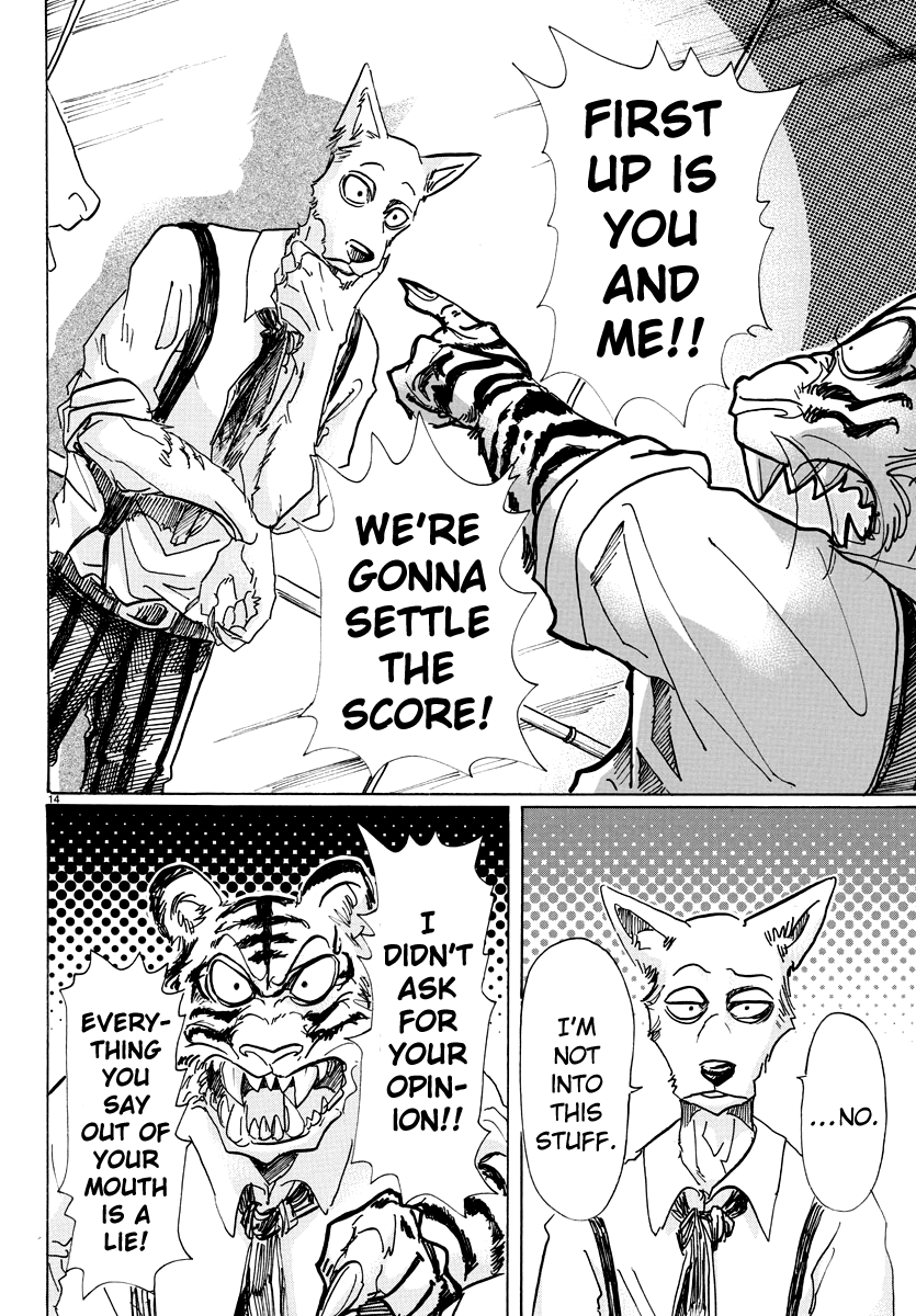 Beastars Chapter 67 page 15 - Chapter 67: Alternating the Currents of Dentition