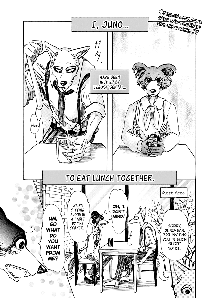 Beastars Chapter 67 page 2 - Chapter 67: Alternating the Currents of Dentition