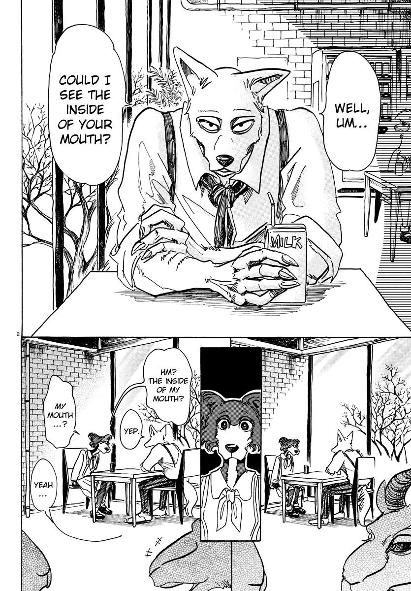 Beastars Chapter 67 page 3 - Chapter 67: Alternating the Currents of Dentition